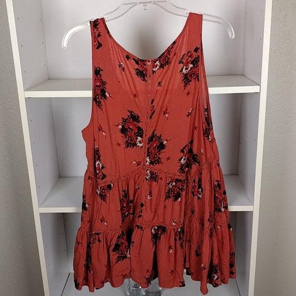 Torrid Sleeveless Floral Lace Top SZ00 - Picture 5 of 7